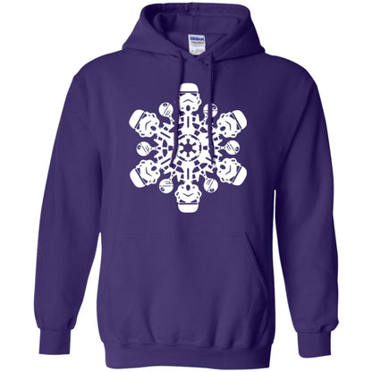 Christmas T-shirt Star Wars Stormtrooper Snowflake Purple