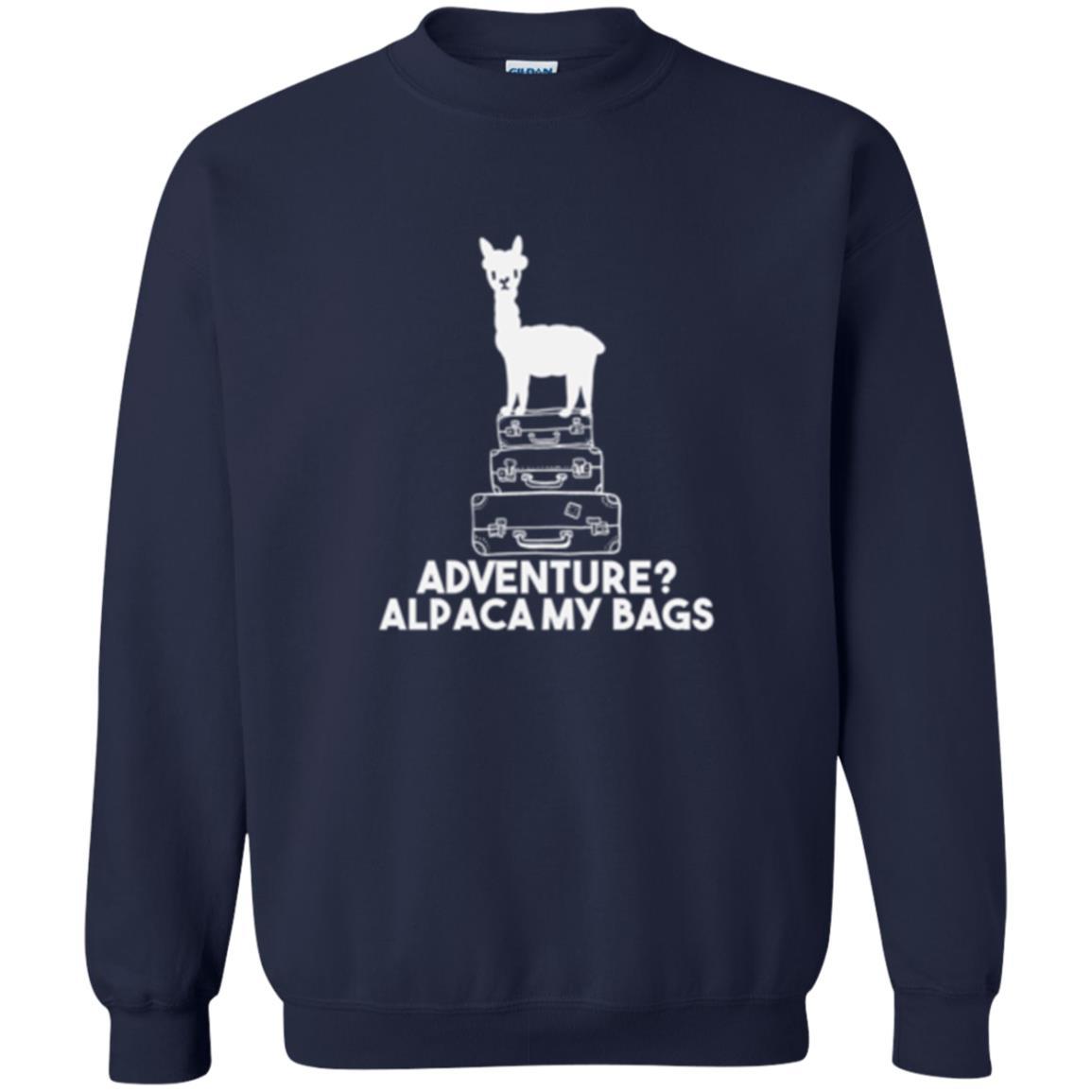 Alpaca Lover T-shirt Adventure Alpacamy My Bags Navy