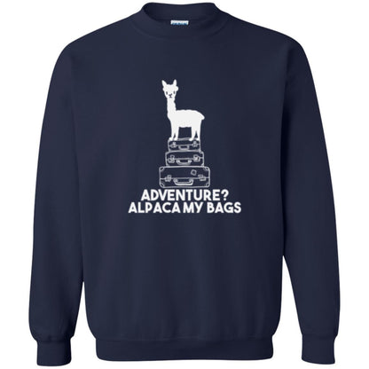 Alpaca Lover T-shirt Adventure Alpacamy My Bags Navy