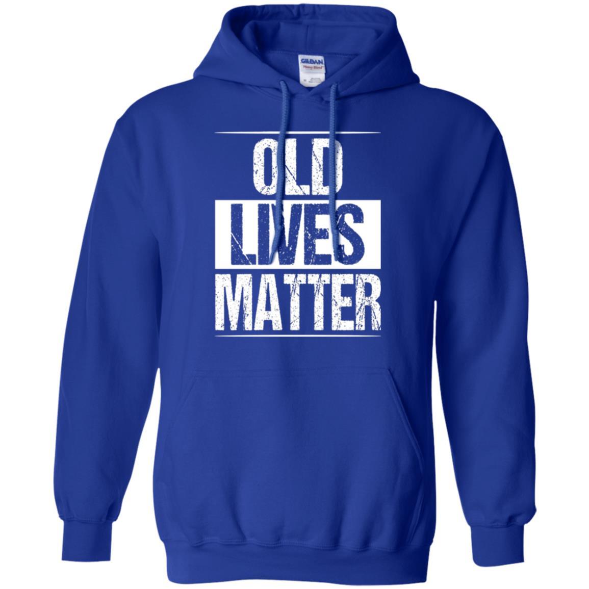 Elderly Seniors T-shirt Old Lives Matter T-shirt Royal