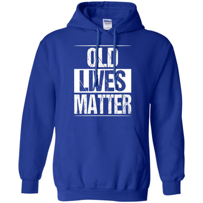 Elderly Seniors T-shirt Old Lives Matter T-shirt Royal