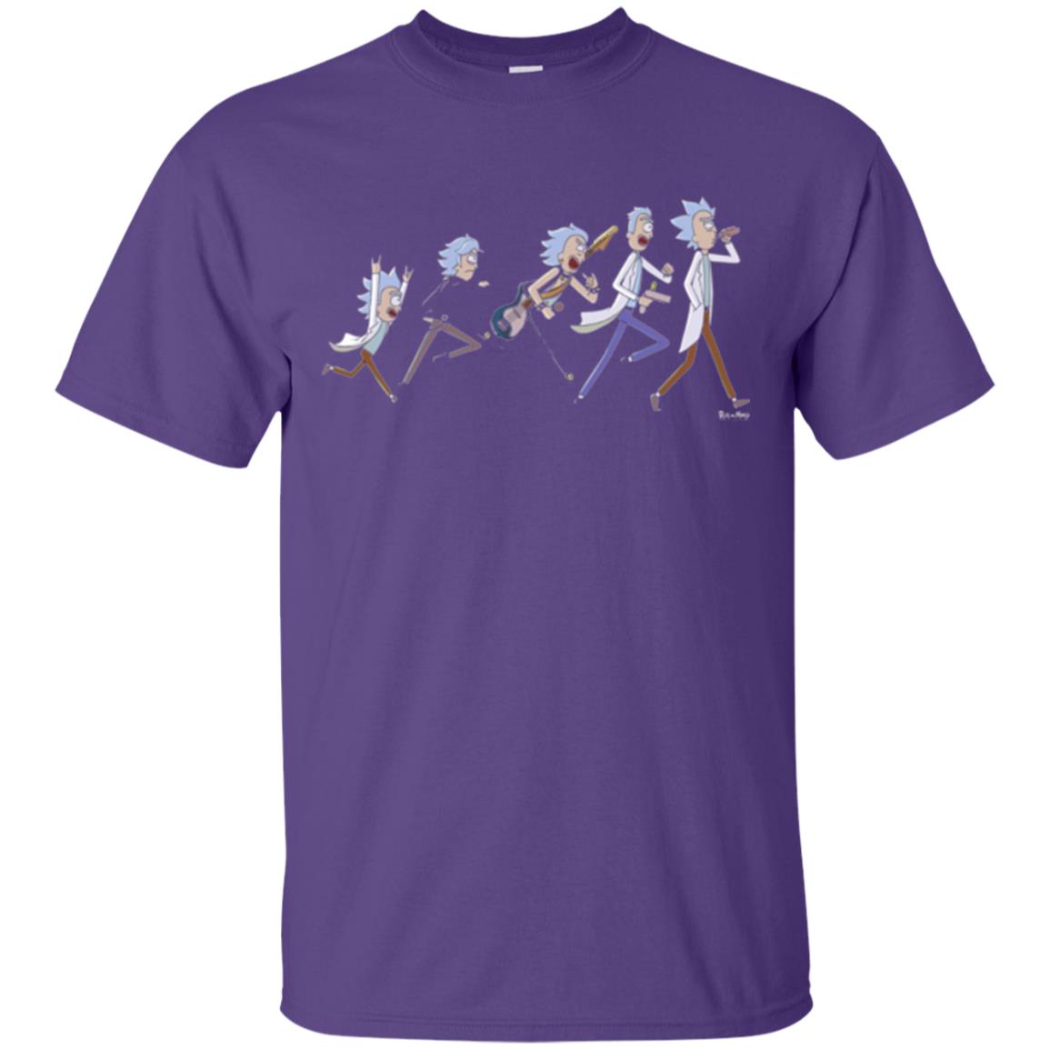 Rick And Morty T-shirt The Life Of Rick Purple