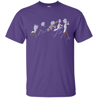 Rick And Morty T-shirt The Life Of Rick Purple
