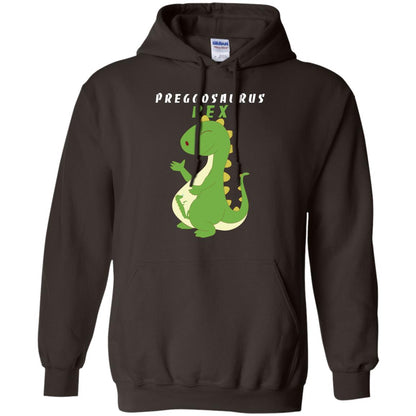 Dinosaur Pregnancy Pregosaurus Shirt Dark Chocolate