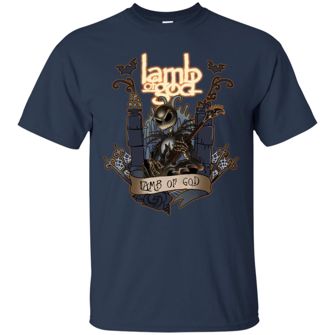 Lamb Of God The Nightmare Before Christmas Shirt Navy
