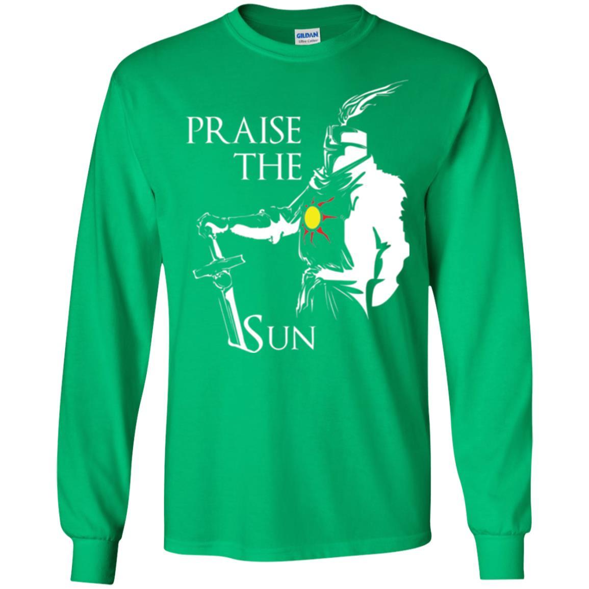 Gamer T-shirt Praise The Sun Knight T-shirt Irish Green