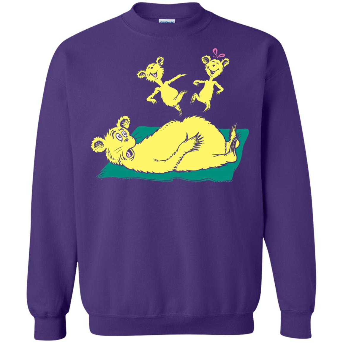 Dr. Seuss Hop On Pop Book Lover T-shirt Purple