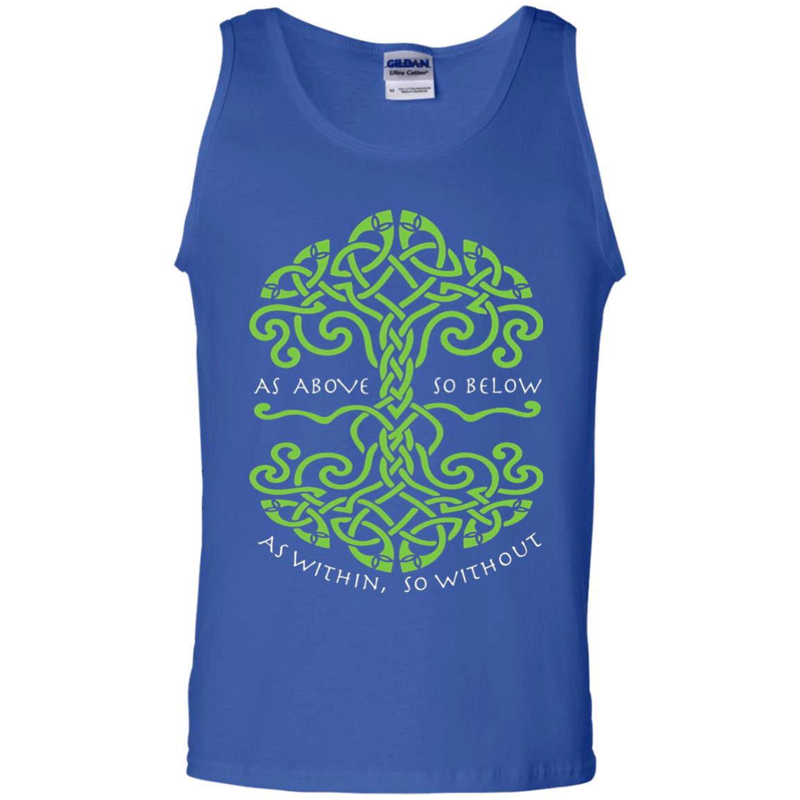 As Above So Below Wiccan Pagan Witche T-shirt Royal