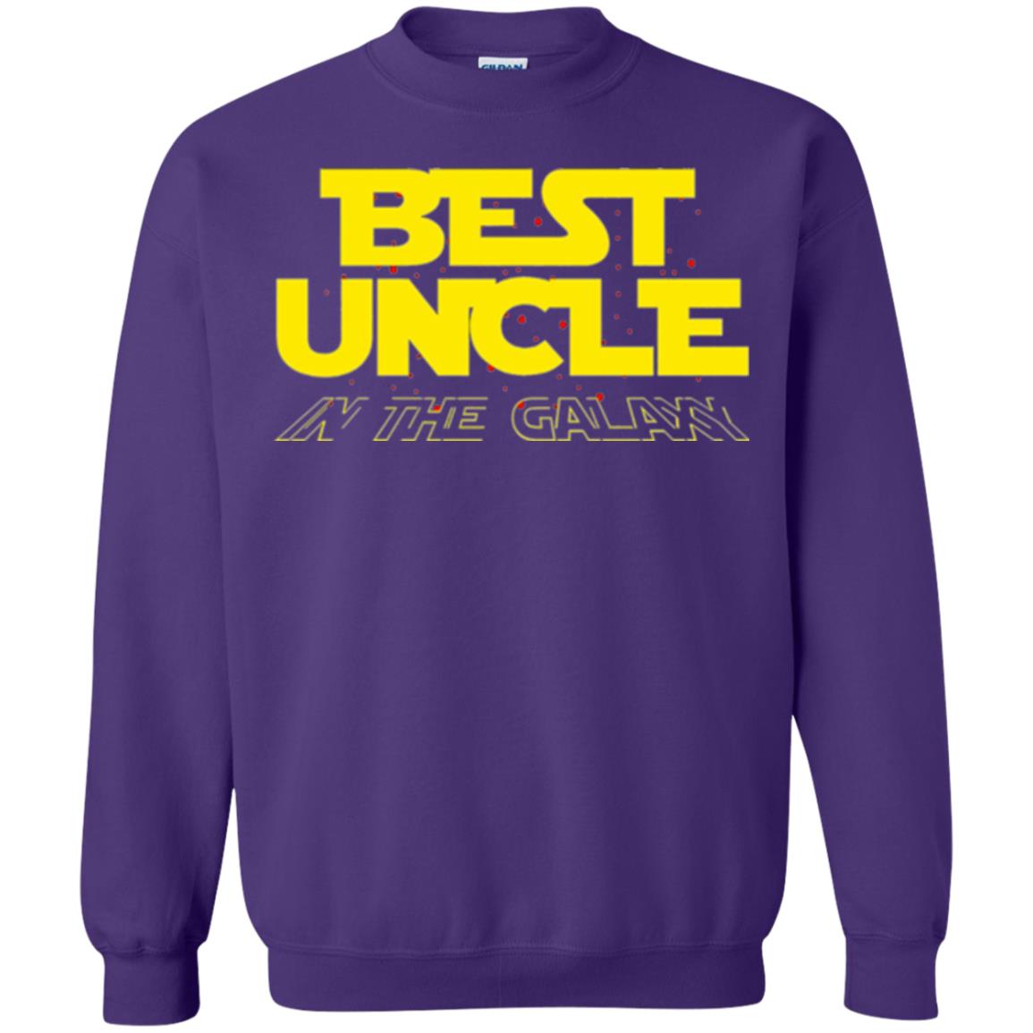 Uncle T-shirt Best Uncle In The Galaxy Purple