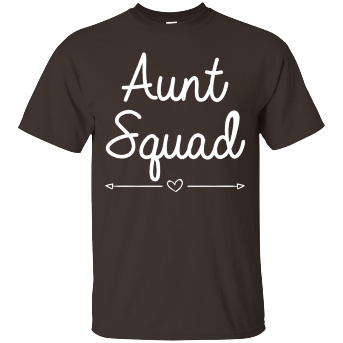 Aunt T-shirt Squad Dark Chocolate