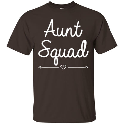 Aunt T-shirt Squad Dark Chocolate