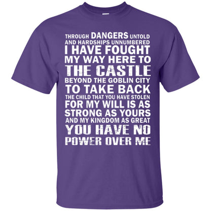 I Have Fought My Way Here To The Castle To Take Back The Child That You Have Stolen Purple