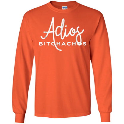 Adios Bitchachos Funny Cinco De Mayo T-shirt Orange