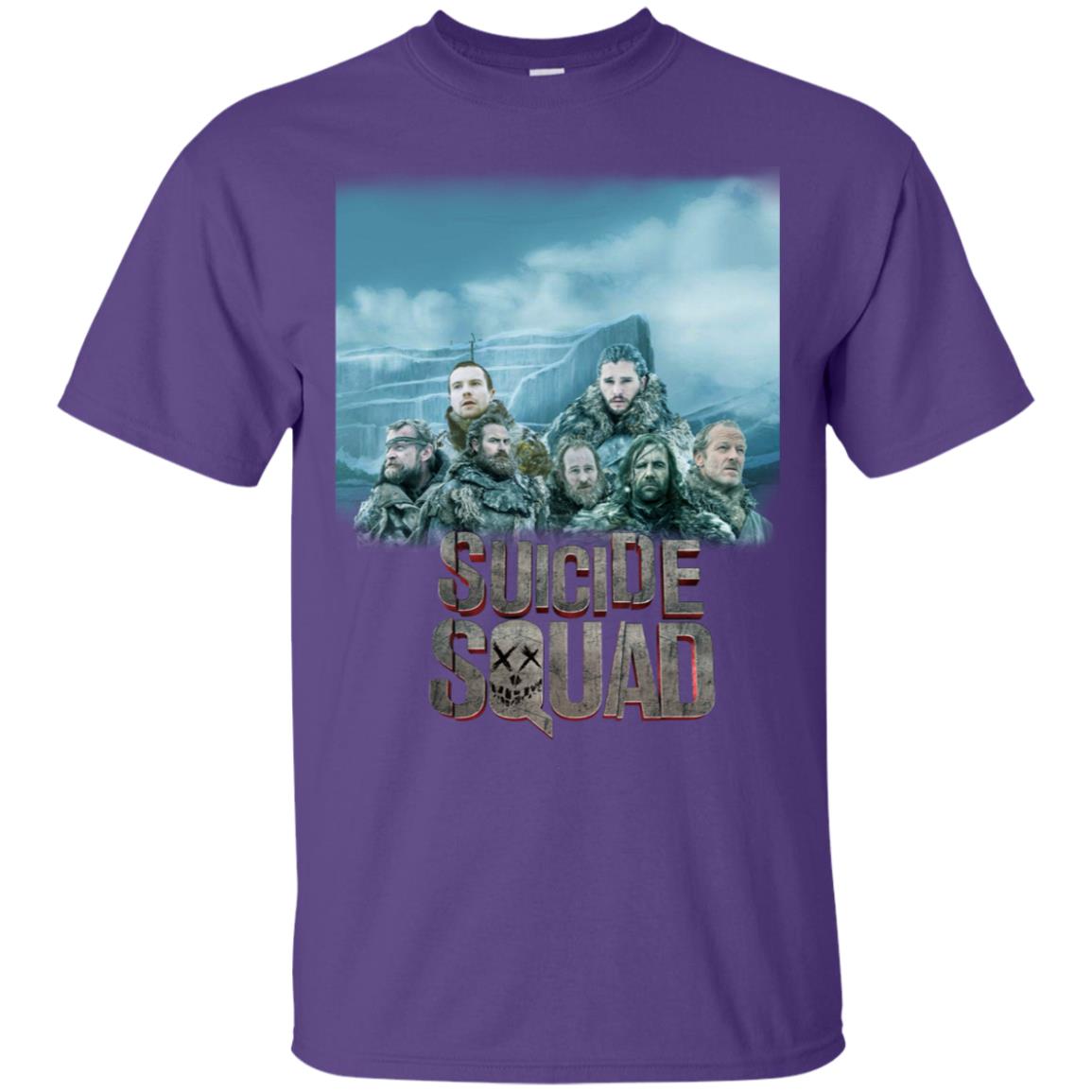 Suicide Squad Game Of Thrones Version T-shirt Purple