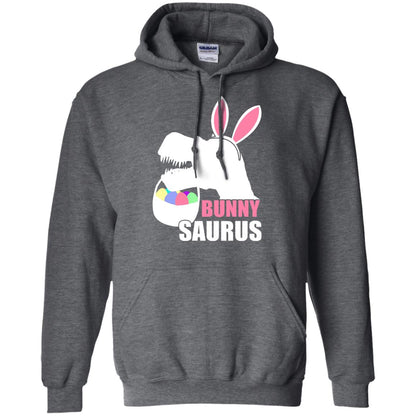 Bunnysaurus Easter Dinosaur Lover Shirt Dark Heather