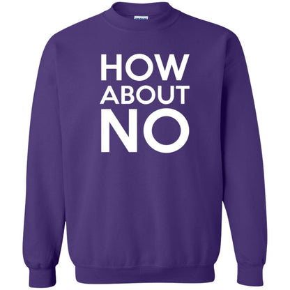 How About No T-shirt Purple