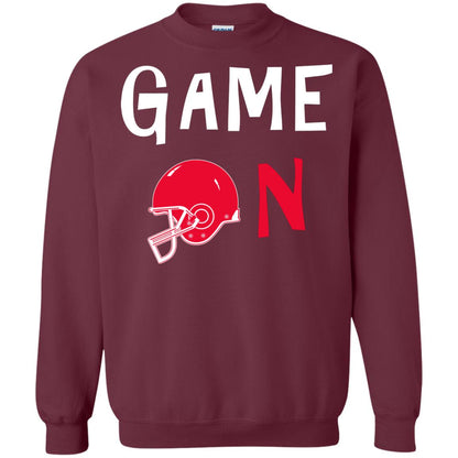 Football Lover T-shirt Game On Maroon
