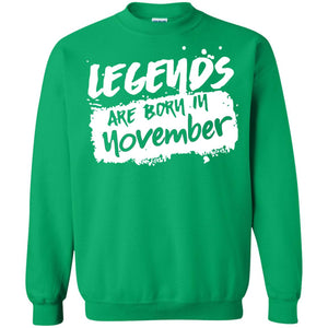 November Birthday Shirt Legends Are Born In November