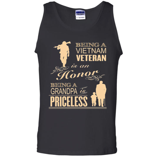 Veteran T-shirt Being A Vietnam Veteran Is An Honor Black