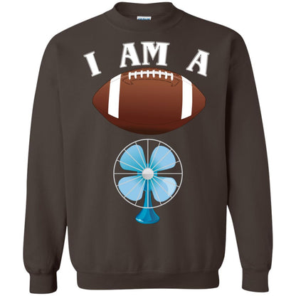 Football Lover T-shirt I Am A Football Fan Dark Chocolate