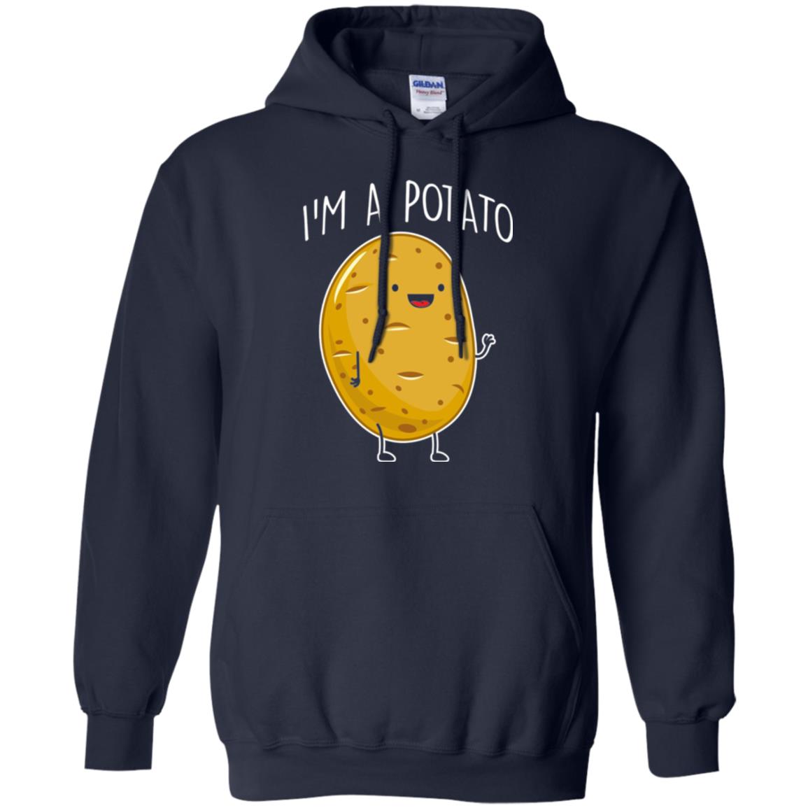 I Am Potato T-shirt Navy