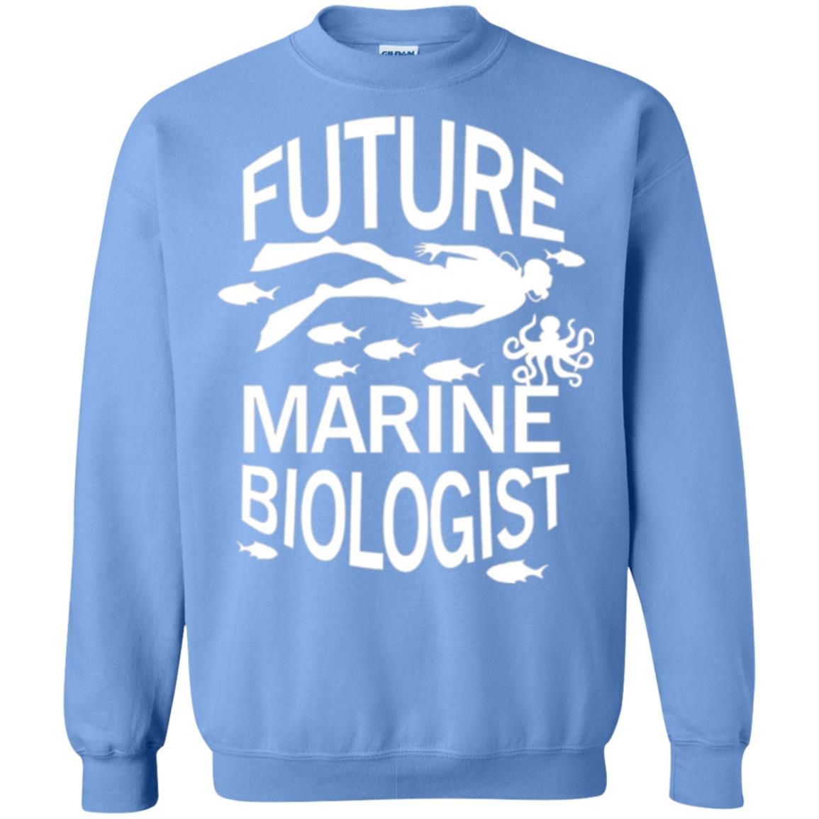 Cute Marine Biologist T-shirt Carolina Blue