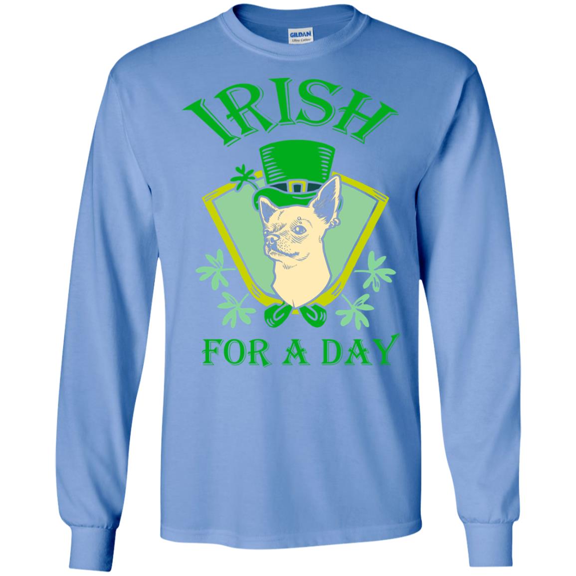 Saint Patrick's Day T-shirt Irish For A Day Carolina Blue