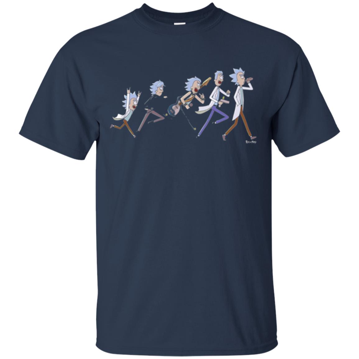 Rick And Morty T-shirt The Life Of Rick Navy