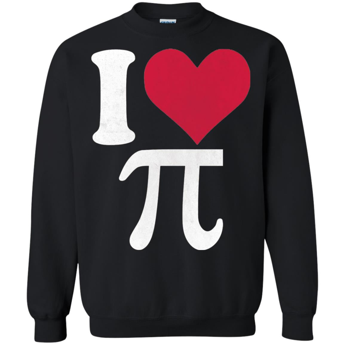 I Love Pi Vintage Retro Pi Day T-shirt Black