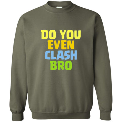 Royal Gamers T-shirt Do You Even Clash Bro Military Green