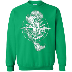Mermaid Lover T-shirt Skull Mermaid