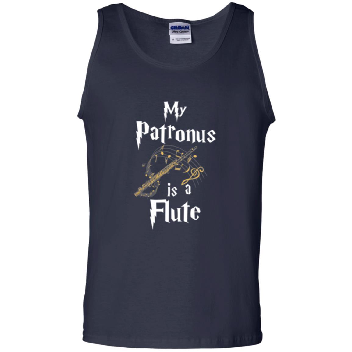 Musician T-shirt My Patronus Is A Flute Navy