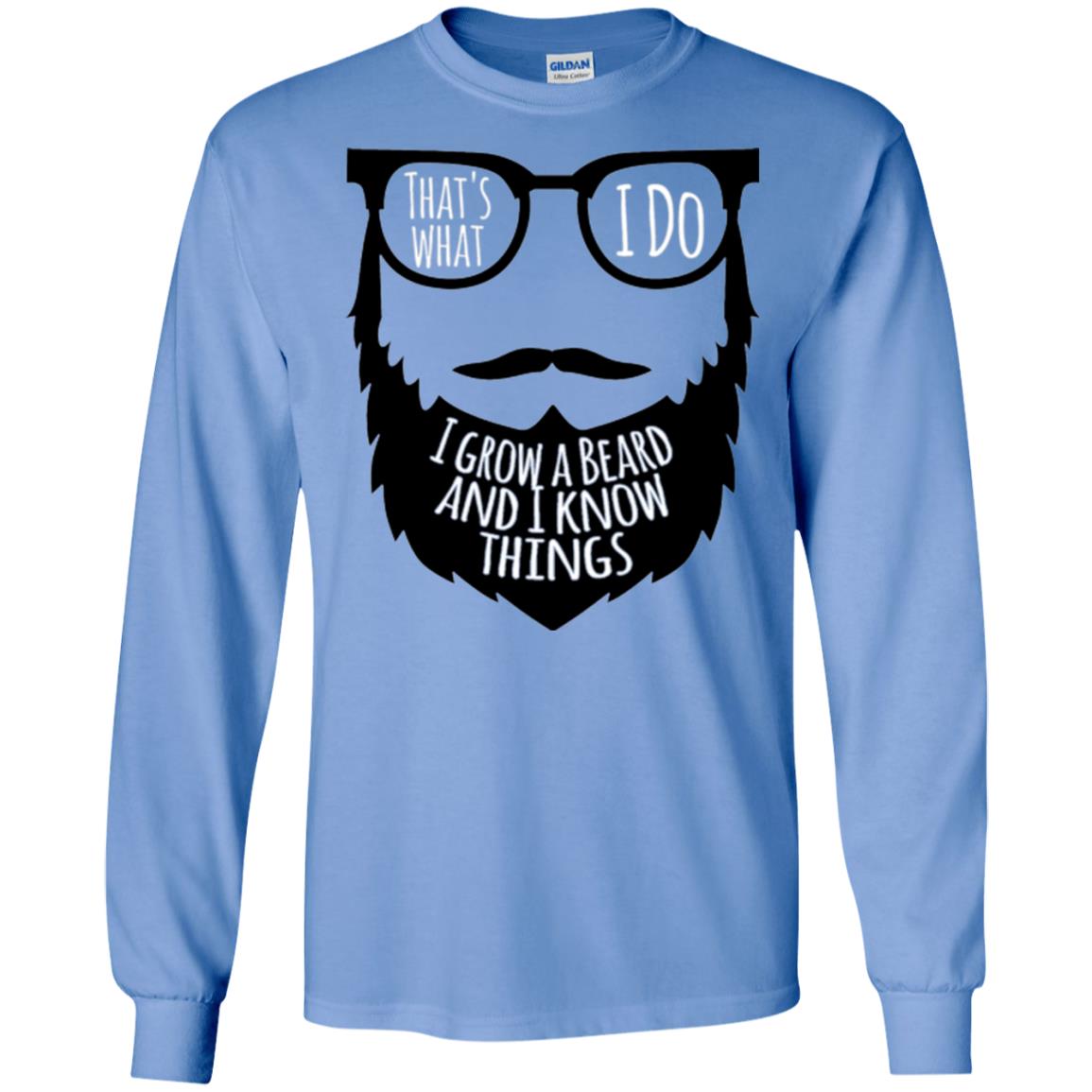 Bread Man T-shirt That_s What I Do I Growl A Bread And I Know Things Carolina Blue