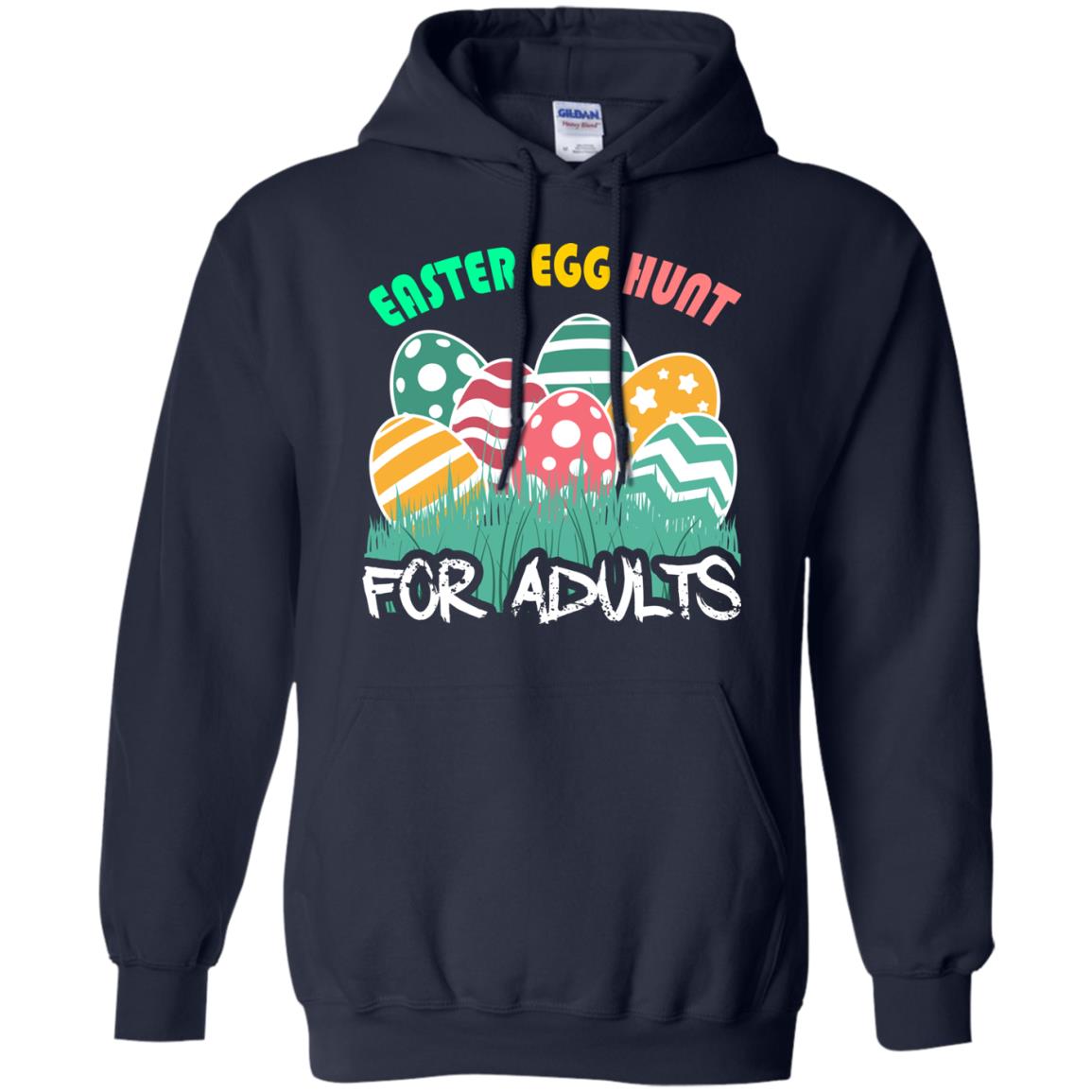 Easter Egg Hunt For Adults Easter Day T-shirt Navy
