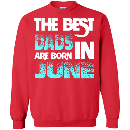 Daddy T-shirt The Best Dads Are Born In June Red