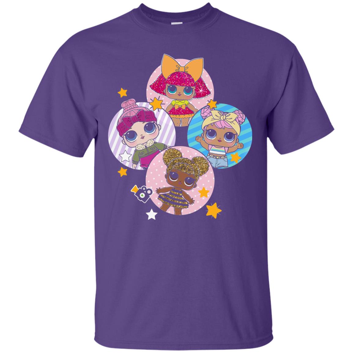 Dolls Lol Birthday #squadgoals Doll Lover T-shirt Purple