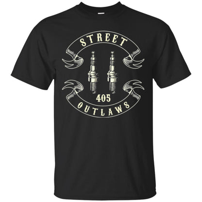 Engineer T-shirt 405 Street Outlaws Black