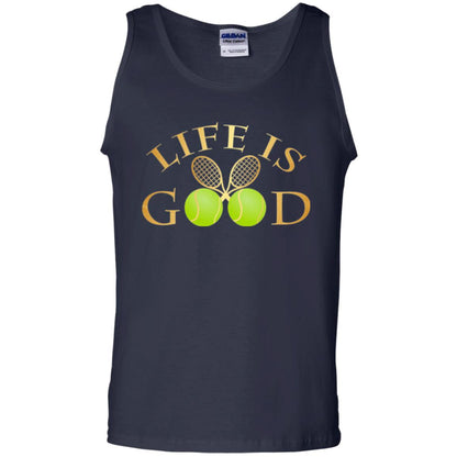 Tennis Lovers T-shirt Life Is Good Navy