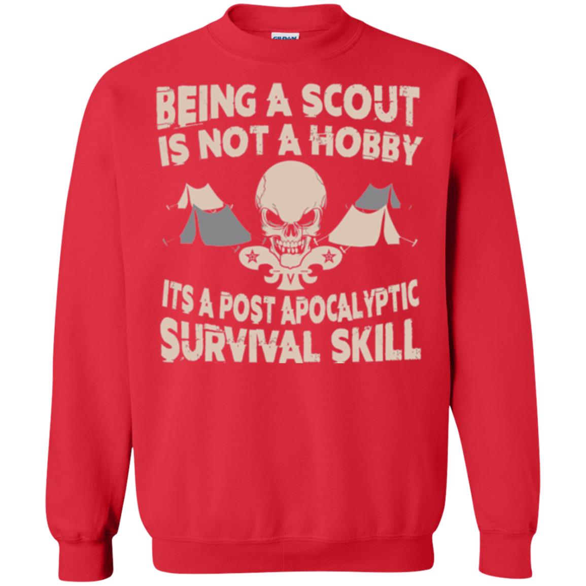 Being A Scout Is Not A Hobby T-shirt Red
