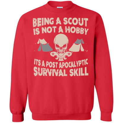 Being A Scout Is Not A Hobby T-shirt Red