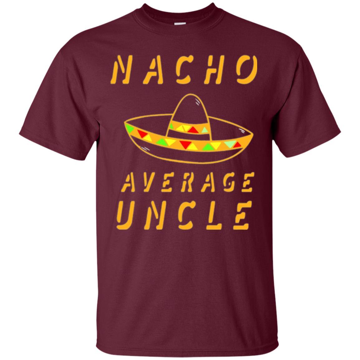 Family T-shirt Not Your Average Uncle Maroon