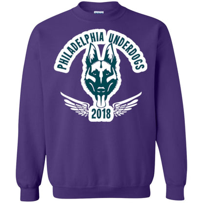 Dog Lover T-shirt Philadelphia Underdogs Purple
