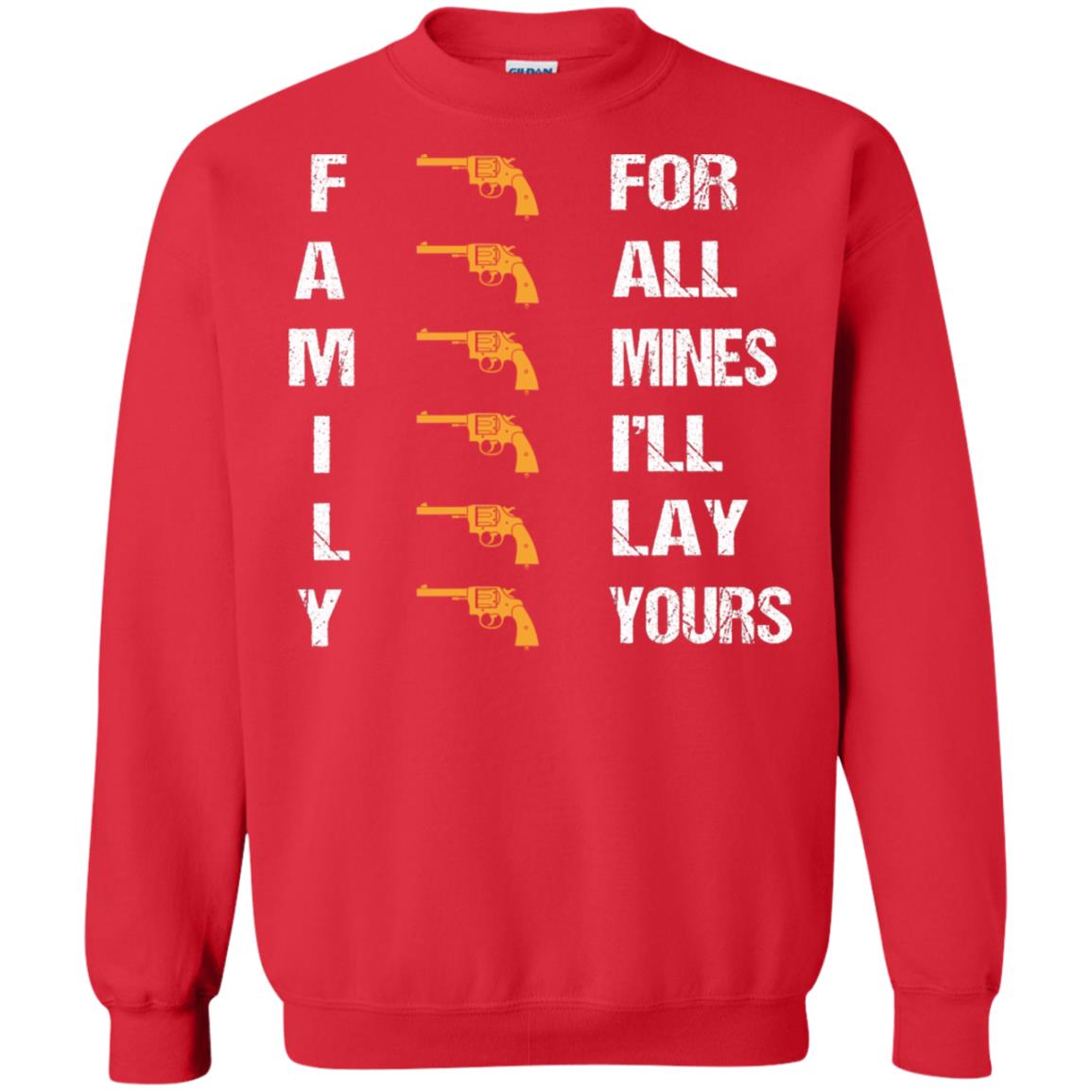Family For Mines I'll Lay Yours Shirt Red