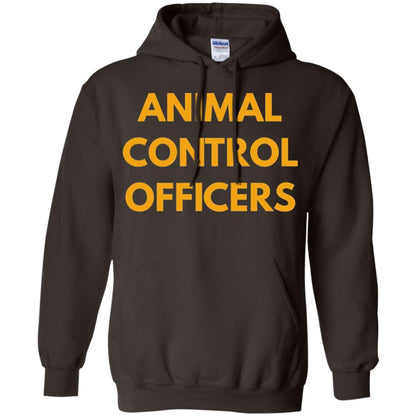 Animals Shelter T-shirt Animal Control Officers Dark Chocolate