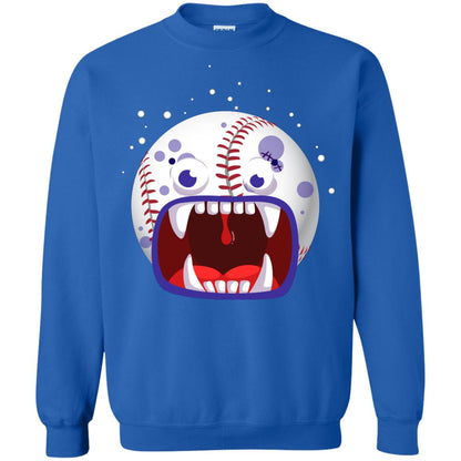 Baseball Halloween Shirt Royal