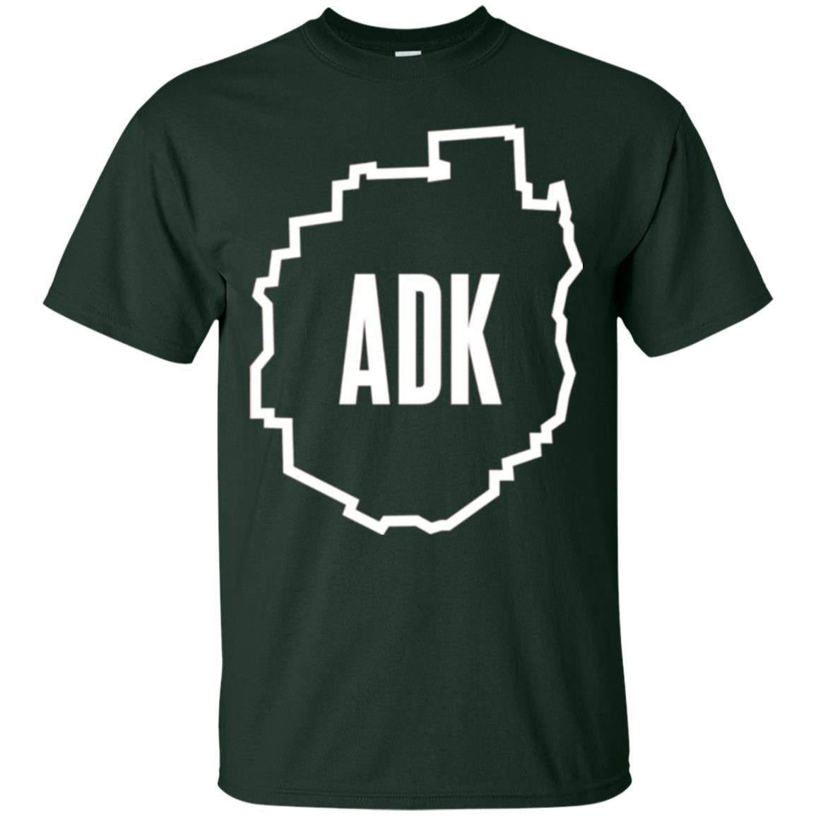 Adirondacks Adk T-shirt Forest Green