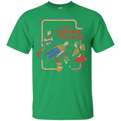 Let_s Summon Demons T-shirt Irish Green