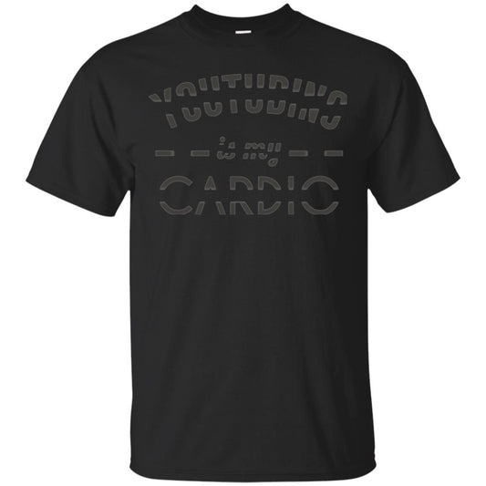 Youtubing Is My Cardic T-shirt Black
