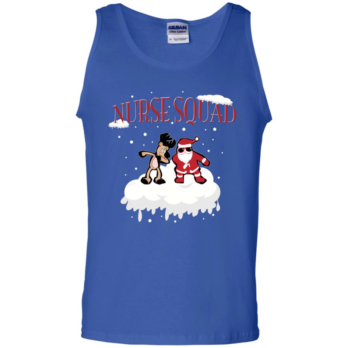 Nurse Squad Nursing X-mas Gift Shirt Royal