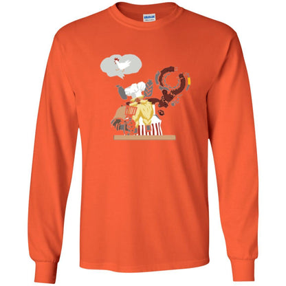 Film T-shirt Torbjorn Chef Spray Orange